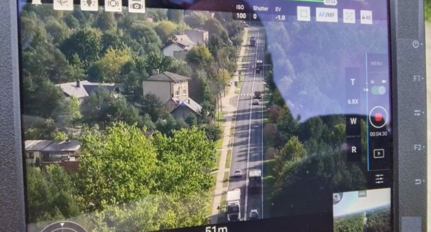 Policyjny dron w akcji. Kolejne działania już wkrótce