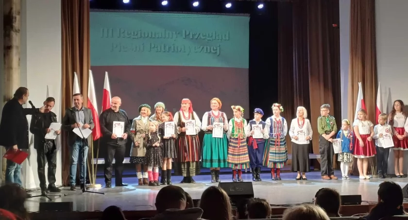 Zbyszek Biber wygrał  III Regionalny Przegląd Pieśni Patriotycznej