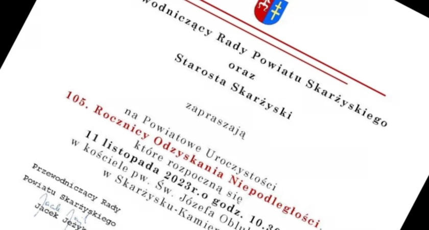Powiatowe Obchody 105. Rocznicy Odzyskania Niepodległości