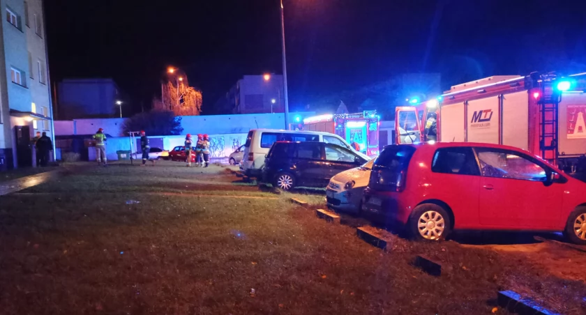 Alarm w mieszkaniu na ul. Rejowskiej w Skarżysku-Kamiennej. Co działo się w środku?