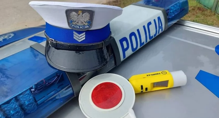 Nietrzeźwy kierowca zatrzymany w Skarżysku-Kamiennej. Kłopoty 25-latka 