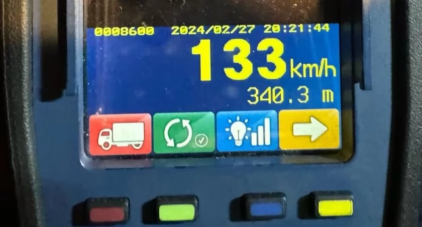 Drogowy pirat z gminy Suchedniów. W obszarze zabudowanym o ponad 80 km/h za dużo