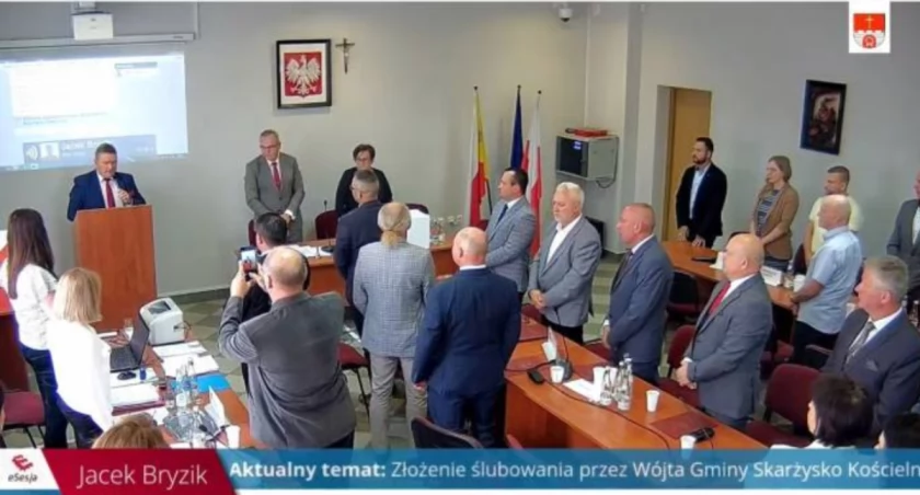 Nowe władze gm. Skarżysko Kościelne zaprzysiężone