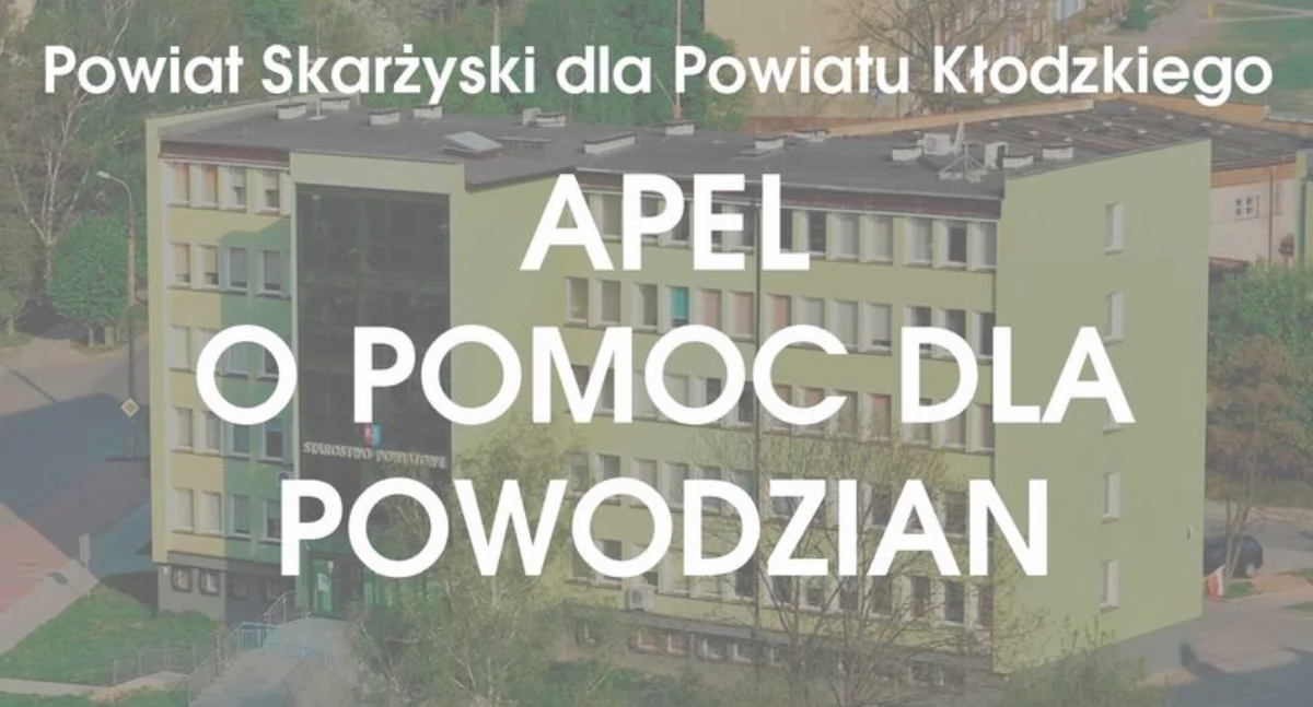 Powiat Skarżyski dla Powiatu Kłodzkiego. Apel do mieszkańców o pomoc dla powodzian