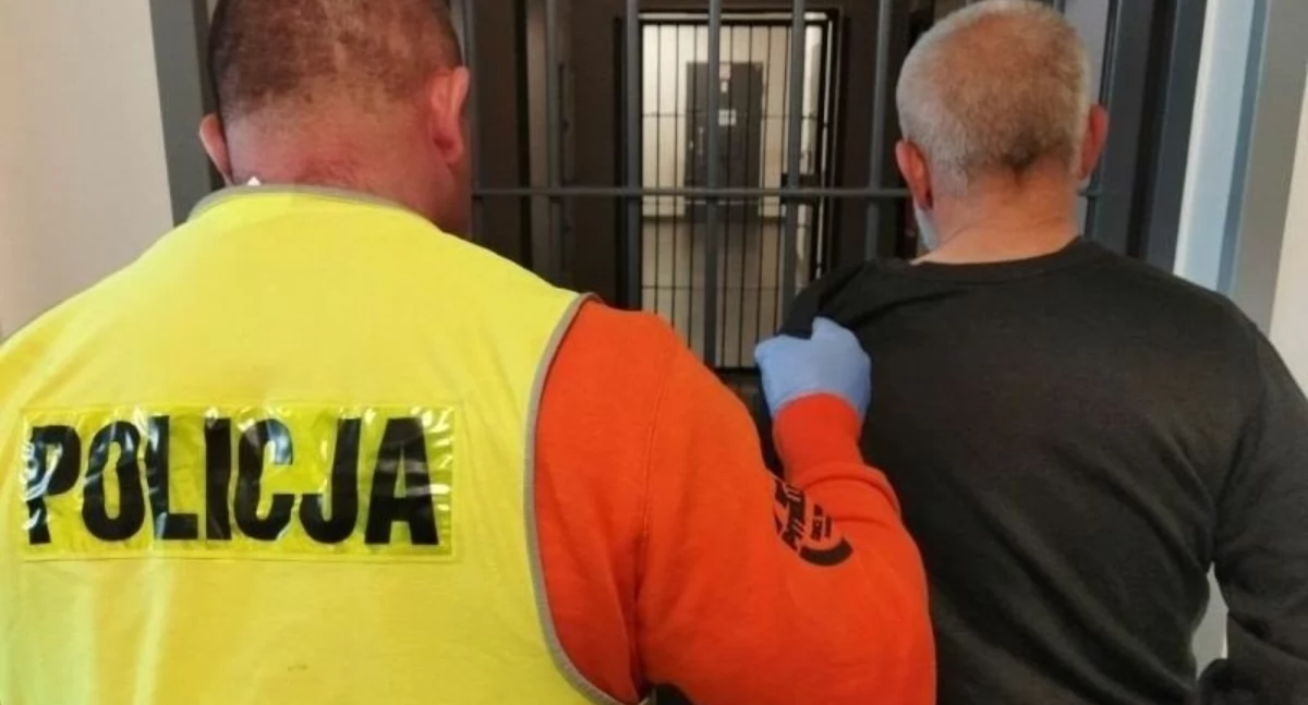 47-latek zaatakował policjanta rozbitą butelką. Trafił za kraty