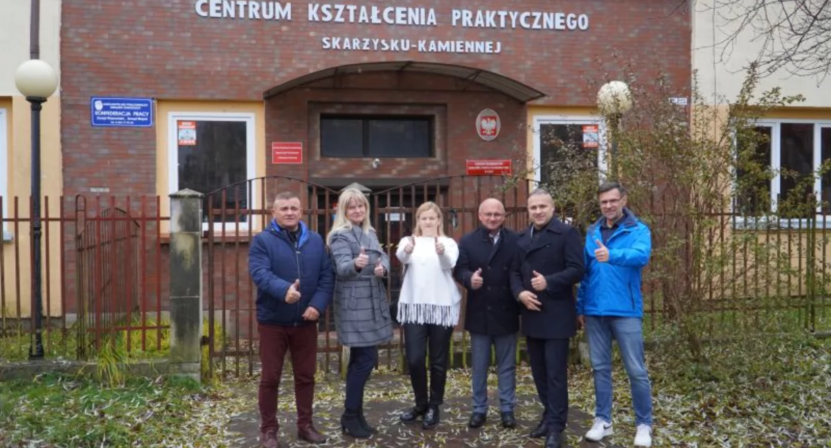 Blisko 8 mln zł pozyskał Powiat Skarżyski na modernizację Centrum Kształcenia Zawodowego
