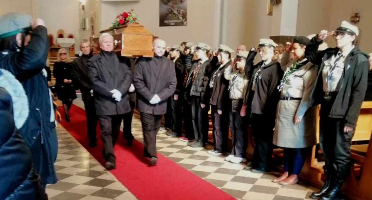 Ostatnie pożegnanie harcmistrz Marii Wrzeszczewicz  