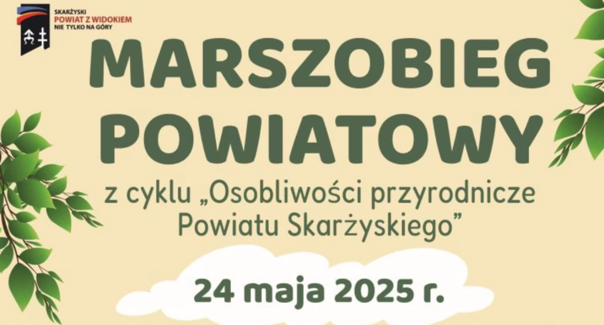 Zapraszamy na nowy cykl marszobiegów powiatowych