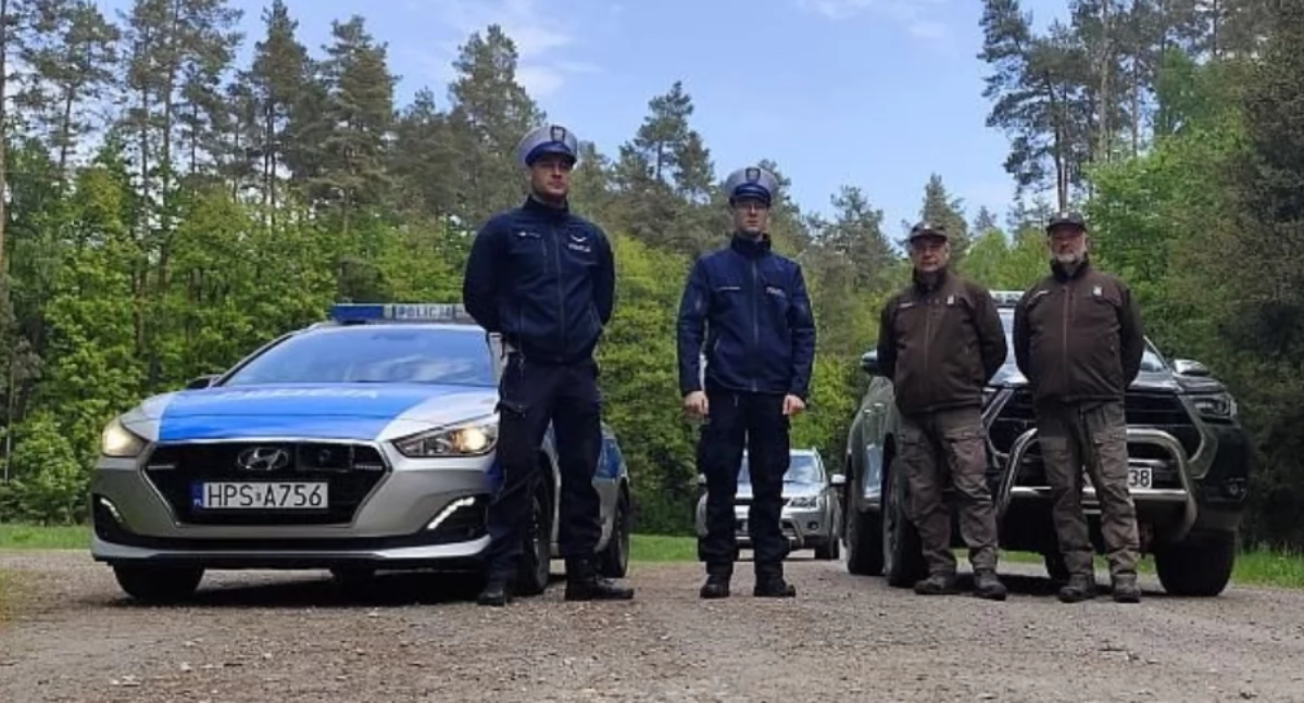 Wspólna akcja policji i straży leśnej. Działania 