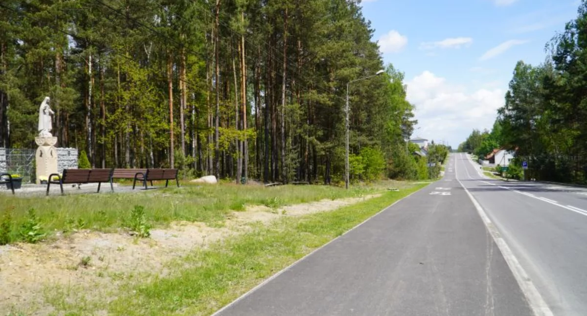 Rozbudowana droga powiatowa Majków – Michałów oficjalnie oddana do użytku