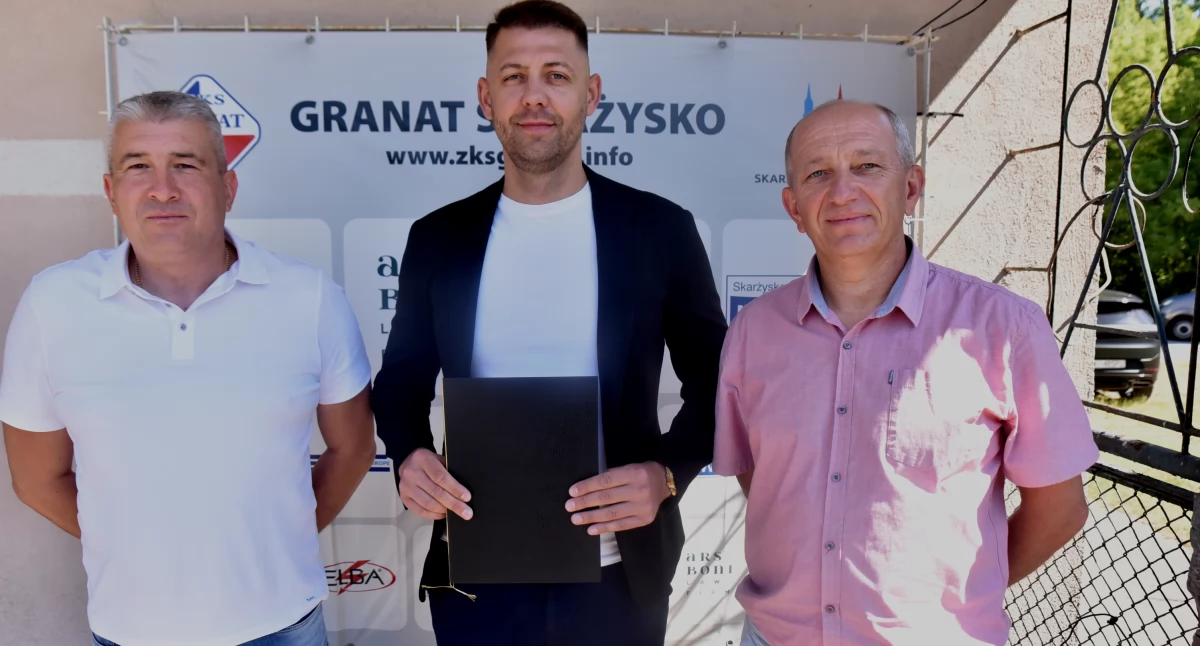 Marcin Kozior nowym trenerem Granatu Skarżysko