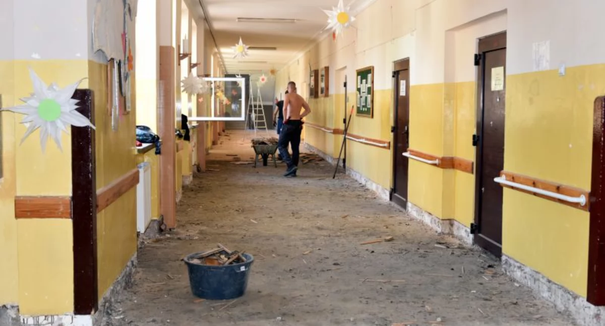 Bezpieczna przestrzeń- remont w Zespole Placówek Edukacyjno-Wychowawczych