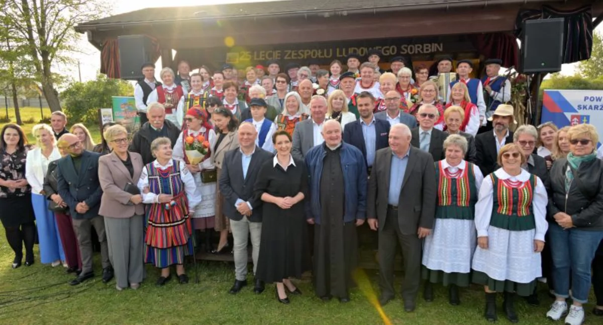 I Gala Tradycji w Sorbinie w powiecie skarżyskim. Jubileusz Zespołów Sobótka i Sorbin