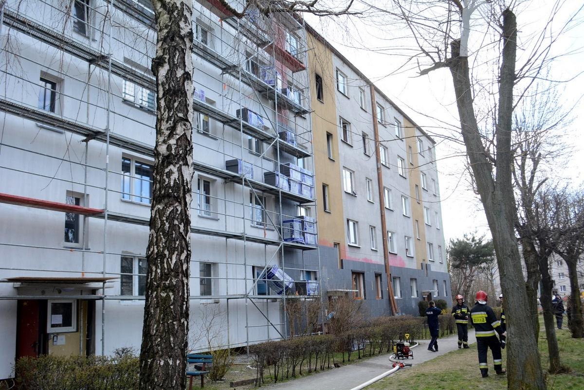 Pożar przy ul. Kossaka. Ewakuowano 24 osoby