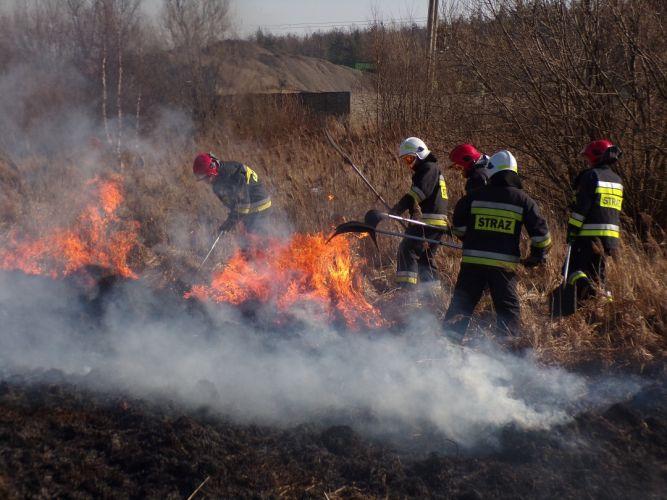 Stop podpalaczom!. Wójt gminy Bliżyn apeluje do mieszkańców i zawiesza wyjazdy strażaków ochotników do pożarów traw