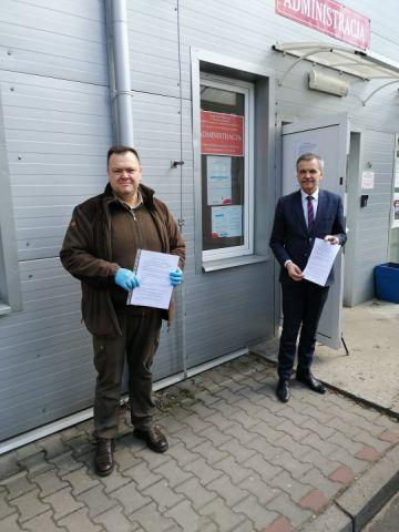 Nadleśnictwo Suchedniów wsparło szpital