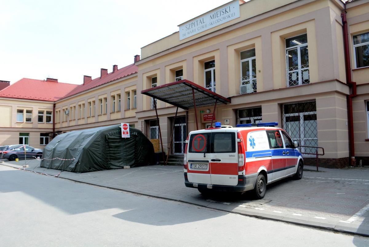 Ósma osoba ze skarżyskiego szpitala zakażona koronawirusem