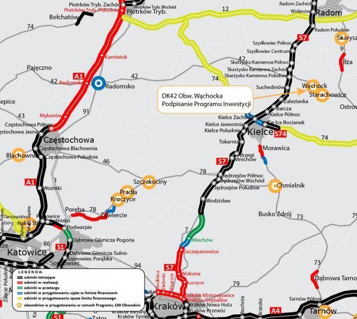 Ułatwienie na trasie Skarżysko - Starachowice