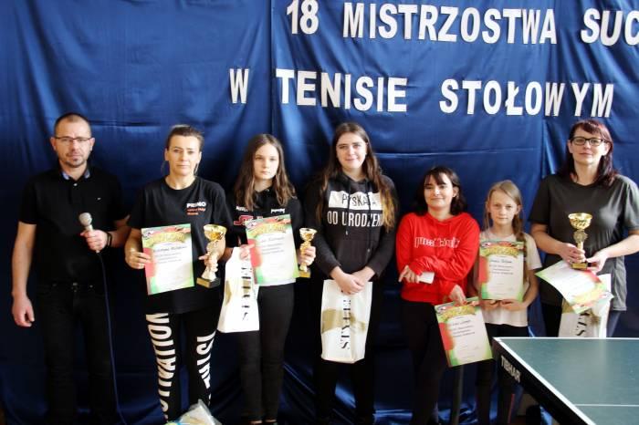 Znamy mistrzów Suchedniowa w tenisie stołowym