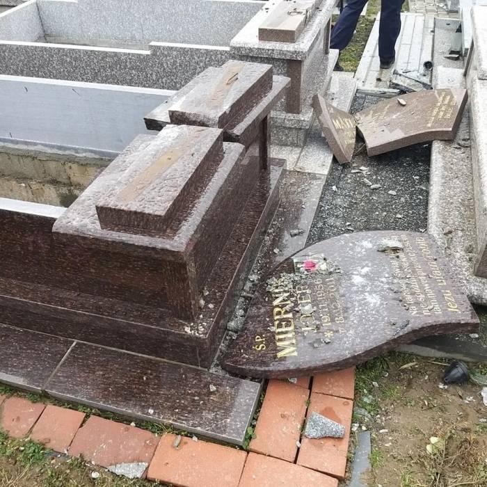 Cmentarna hiena lub hieny trafią w ręce policjantów?
