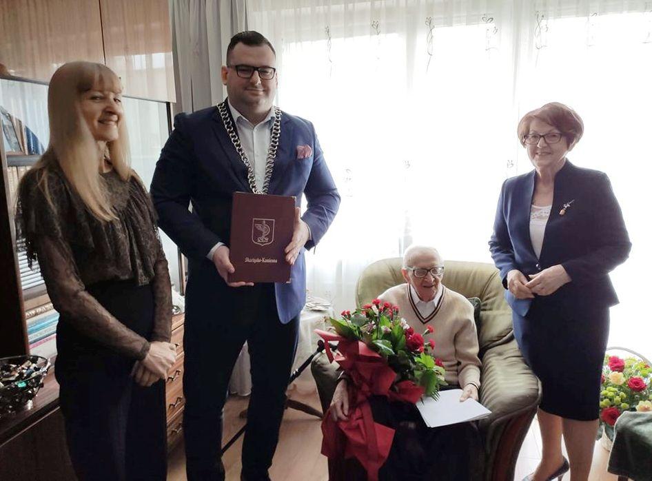 Z życzeniami u 100-latka
