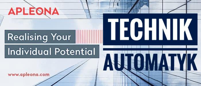 TECHNIK AUTOMATYK (K/M) poszukiwany!