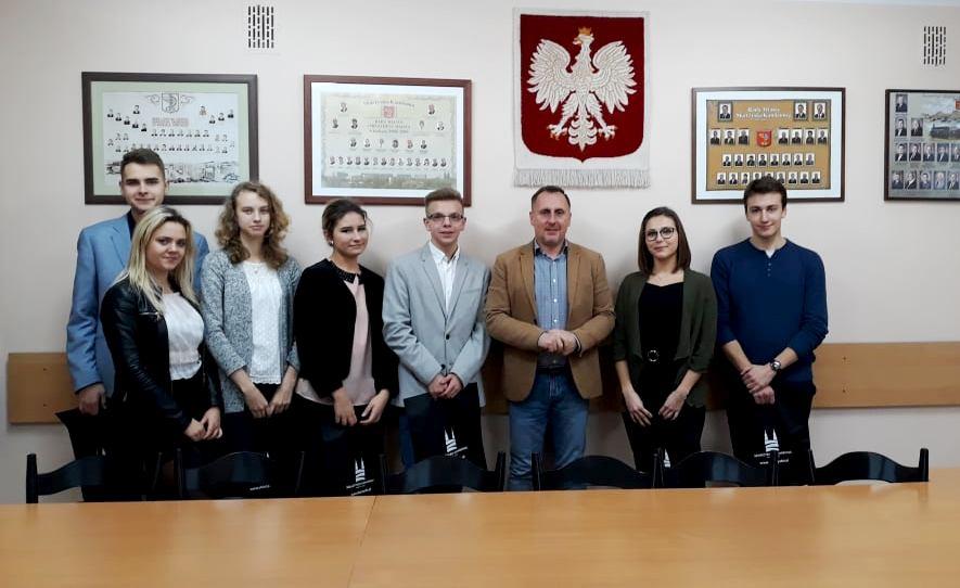 Podziękowania dla Młodzieżowej Rady Miasta