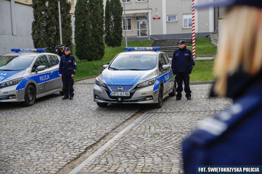 Elektryczne radiowozy na świętokrzyskich drogach