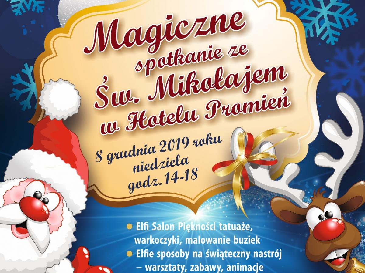 Zapraszamy na Mikołajki do Hotelu Promień