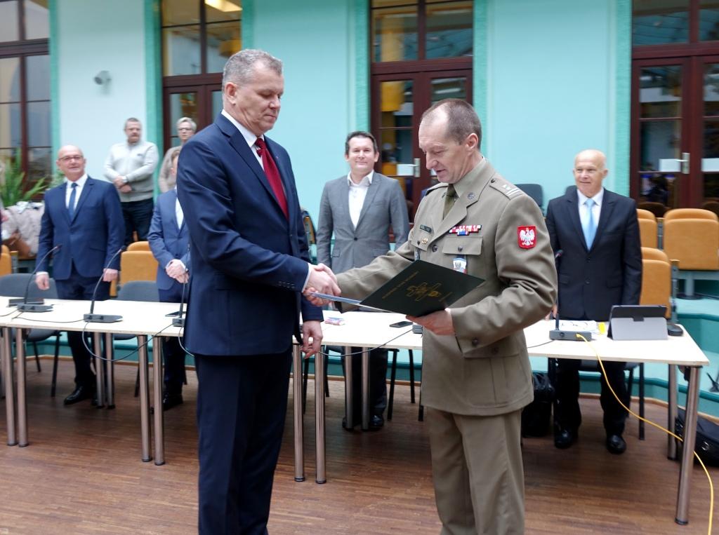Wojskowy awans dla zastępcy prezydenta