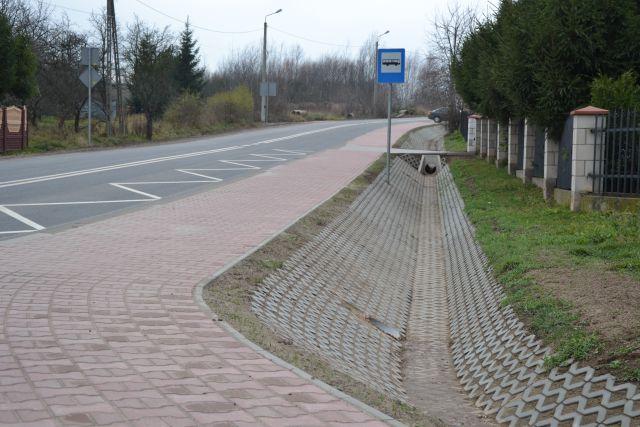 Droga powiatowa w Podzagnańszczu już przebudowana
