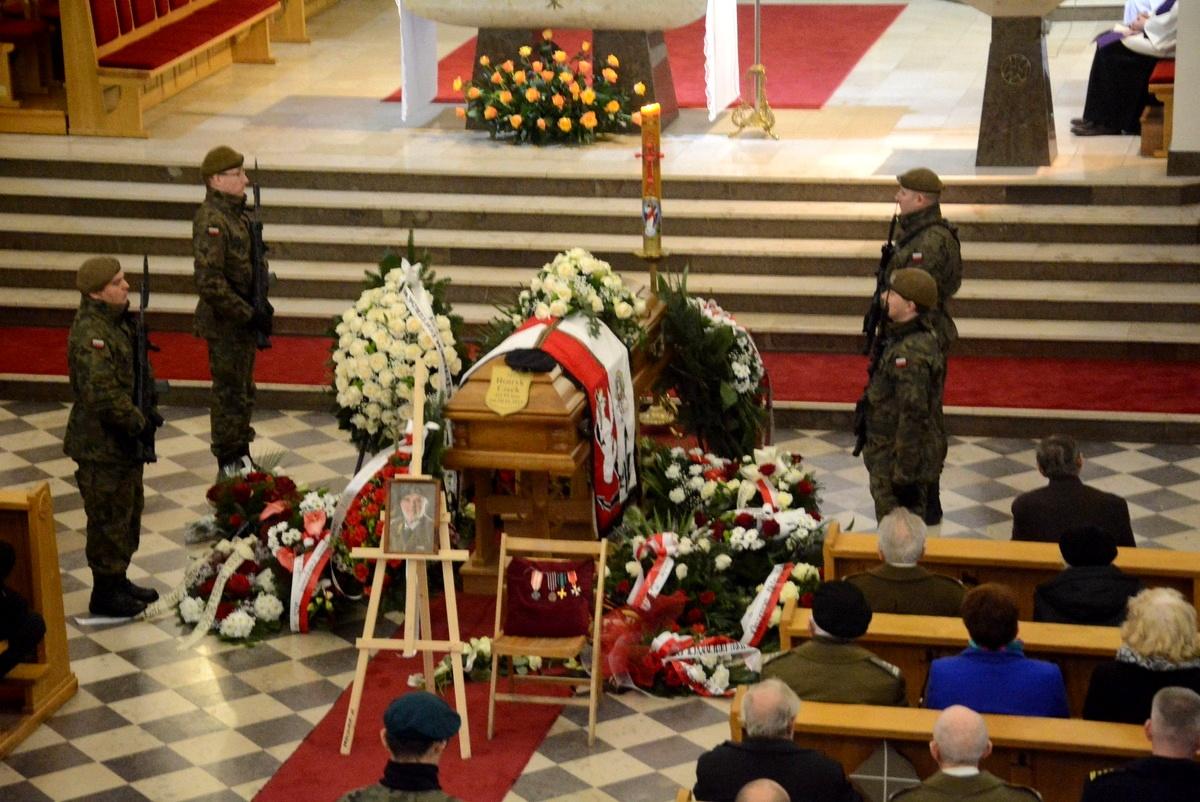 Ostatnie pożegnanie podpułkownika Henryka Czecha ps. 