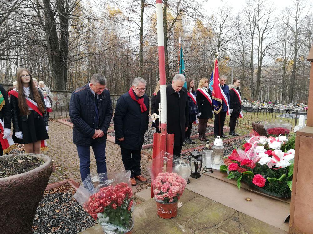 Obchody 101. rocznicy odzyskania niepodległości przez Polskę w Łącznej