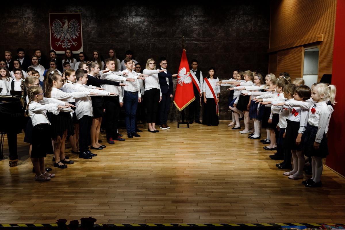 Uczniowie klas pierwszych PSM złożyli ślubowanie