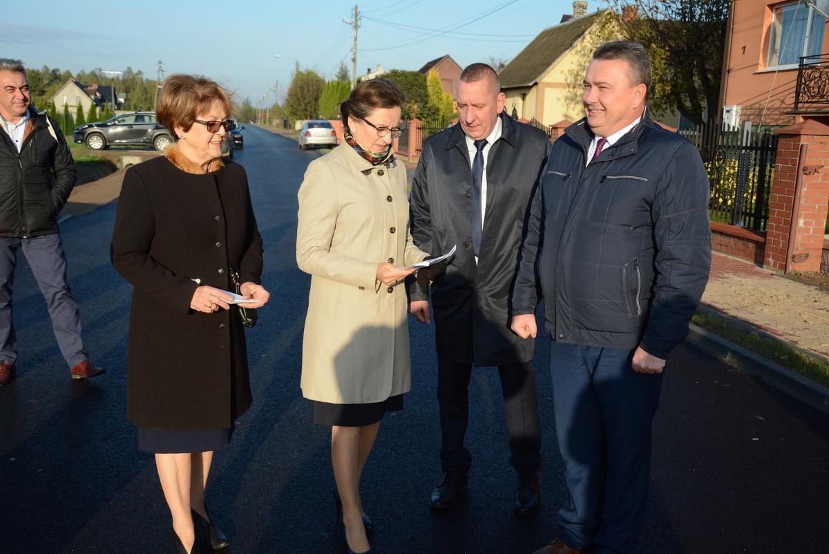 Ulica Słoneczna w Grzybowej Górze już gotowa