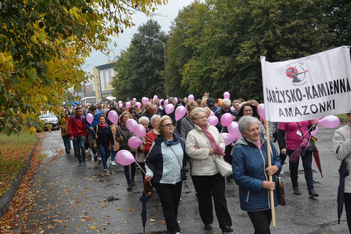 X  Marsz Różowej Wstążeczki przeszedł ulicami Skarżyska