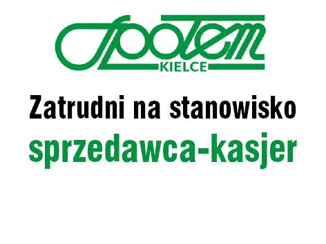 „Społem”  zatrudni  na  stanowisko:  sprzedawca-kasjer
