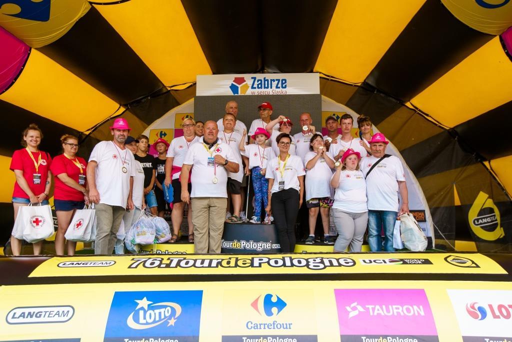 Justyna i Paweł ze Skarżyska wzięli udział w wyjątkowym wyścigu na Tour de Pologne