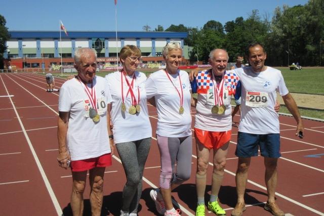 Lekkoatletyczni weterani pokazali klasę na mistrzostwach Polski w Białymstoku