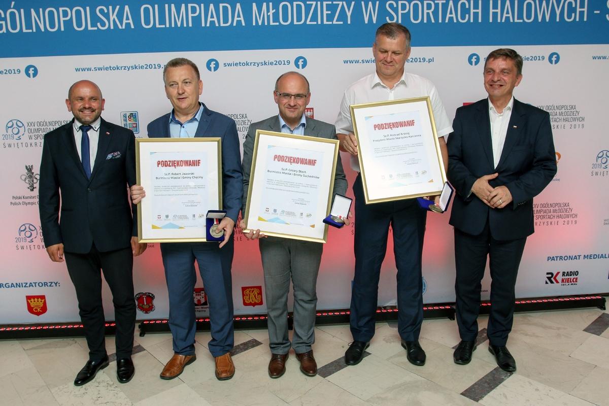 XXV Ogólnopolska Olimpiada Młodzieży w sportach halowych – Świętokrzyskie 2019 uroczyście zakończona!
