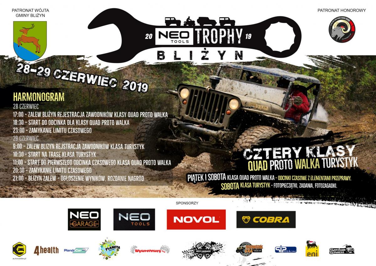 „Neo Tools Trophy” - impreza dla miłośników aut terenowych w Bliżynie