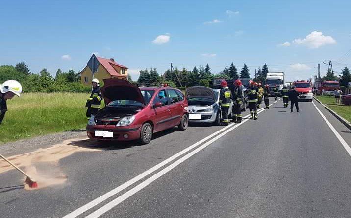 Na drodze do Skarżyska. Karambol na cztery auta