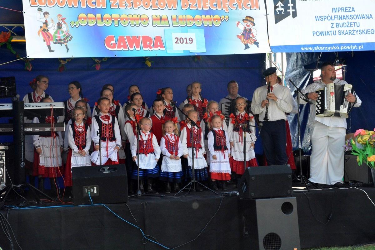 II Przegląd Dziecięcych Zespołów Ludowych „Odlotowo na ludowo – Gawra ‘2019”