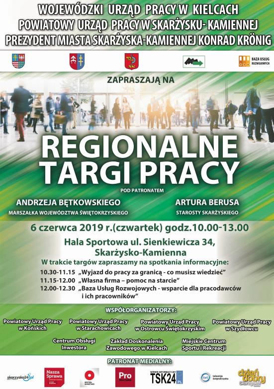 Regionalne Targi Pracy już jutro !