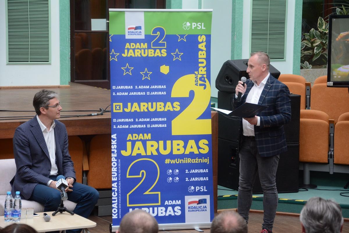 Adam Jarubas spotkał się z mieszkańcami Skarżyska