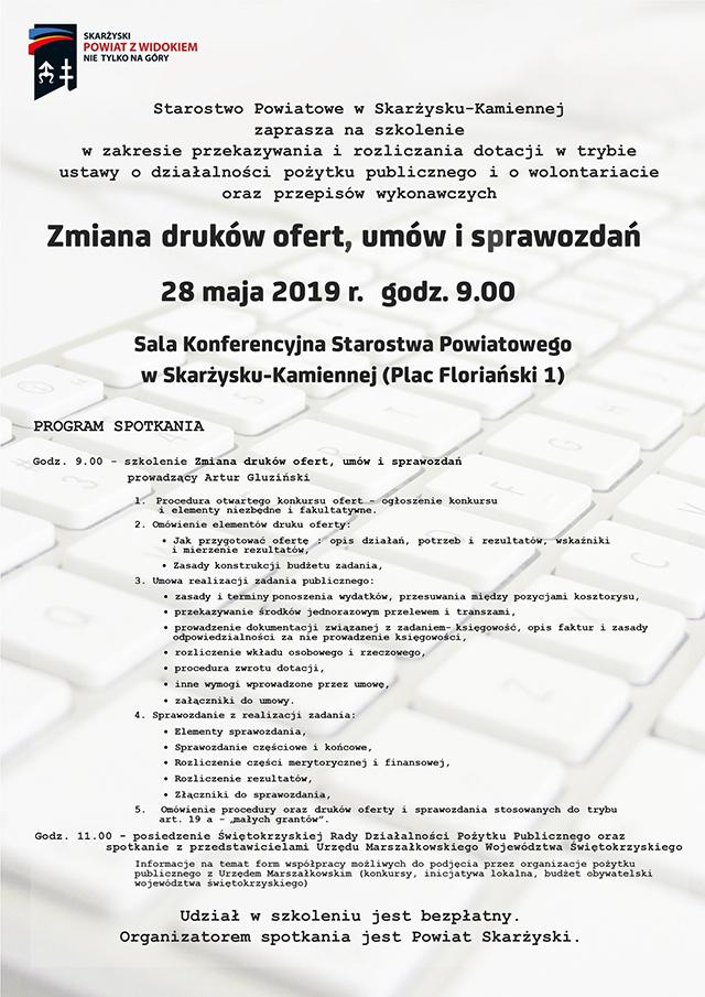 Szkolenie dla organizacji pozarządowych