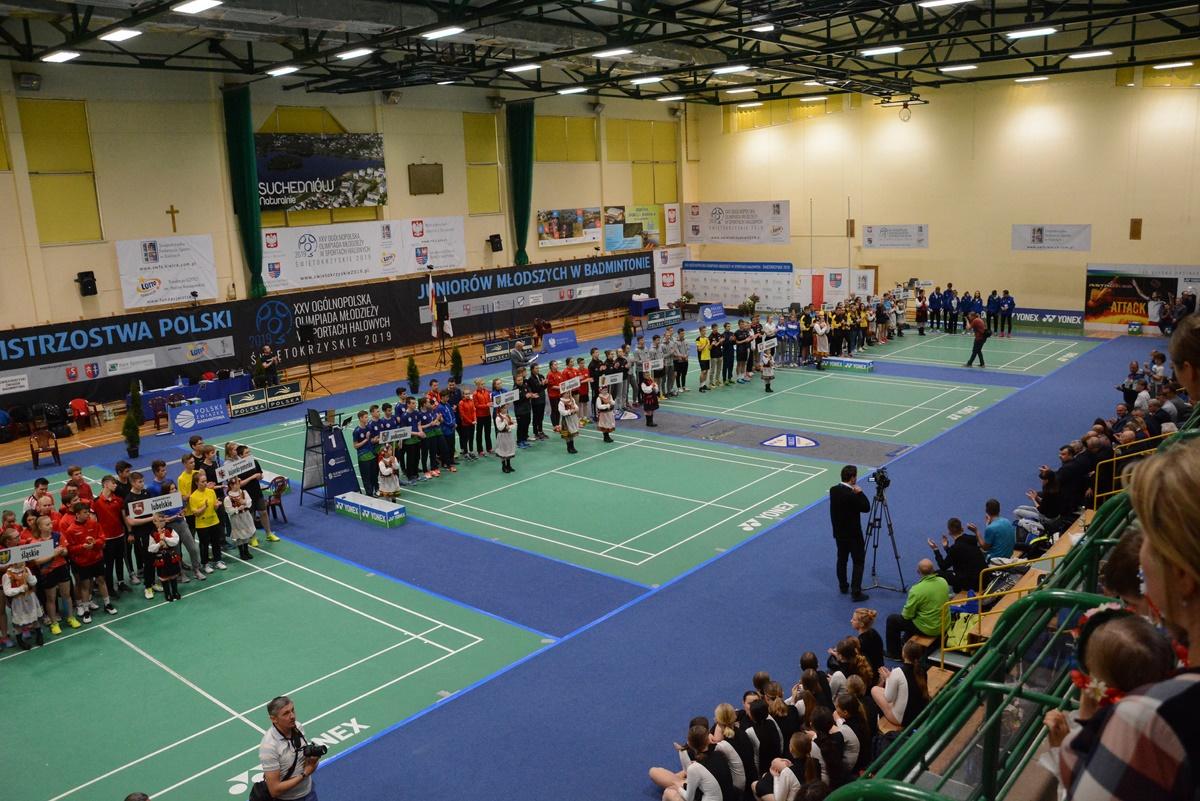Wielkie sportowe święto w Suchedniowie. Olimpiada Młodzieży w Badmintonie potrwa do niedzieli