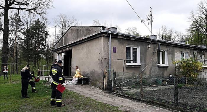 Eksplozja na osiedlu Skałka