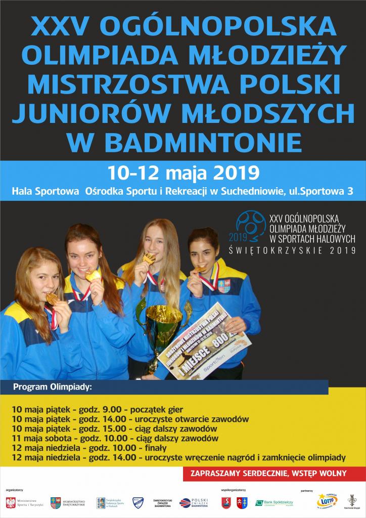 Ogólnopolska Olimpiada Młodzieży w Badmintonie