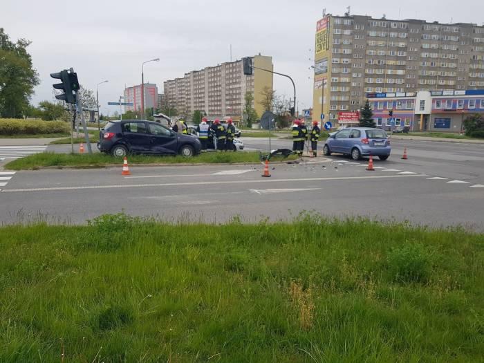 Kolizja na skrzyżowaniu